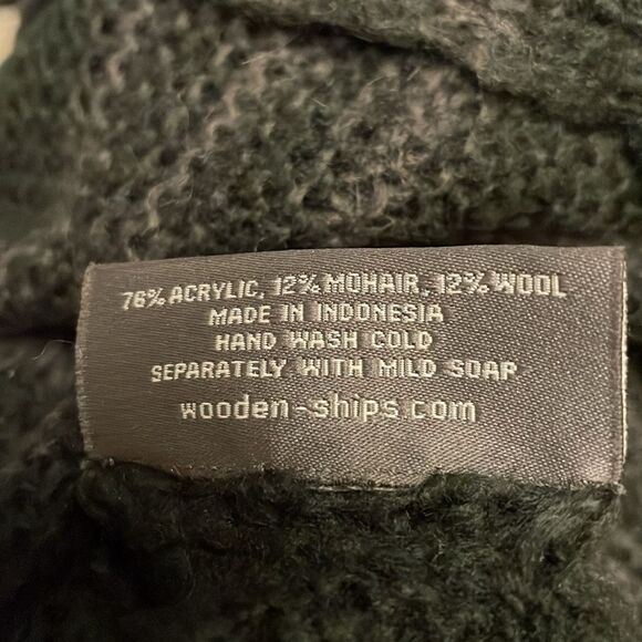 Wooden Ships Wool Blend Infinity Scarf - Picture 5 of 5